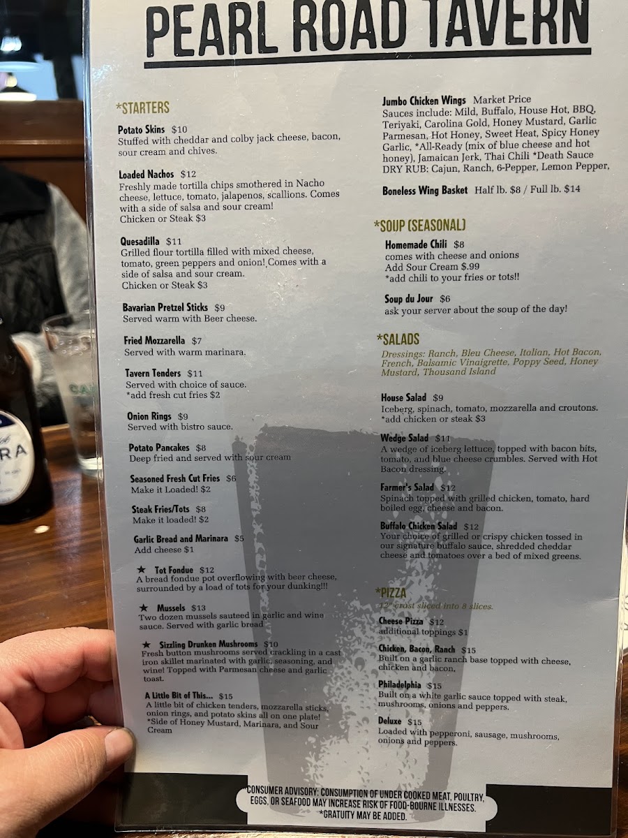 Pearl Road Tavern & Eatery Menu - Image 4